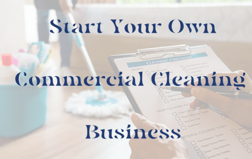 Commercial cleaning business