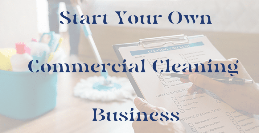 Commercial cleaning business